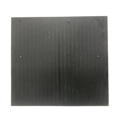 Floor Large Black Rubber Mat Embedded With 4mm Steel Plate