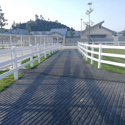 Floor Large Black Rubber Mat Embedded With 4mm Steel Plate