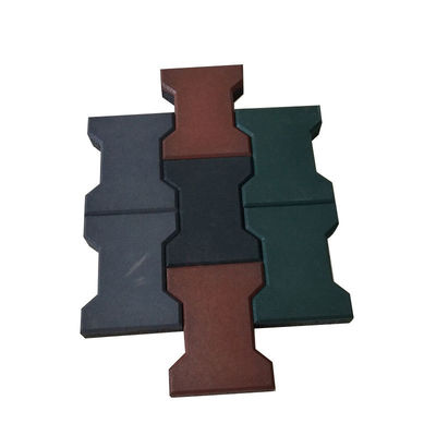 E-Purchasing Horse Stable Floors With Dog Bone Shape Rubber Tiles Shore A 65