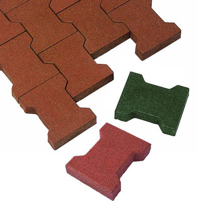 E-Purchasing Horse Stable Floors With Dog Bone Shape Rubber Tiles Shore A 65