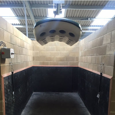 EPDM/SBR Stable Wall Mats For Horse Stable Wall With 1.8m x 1.2m (6ft x 4ft) in size