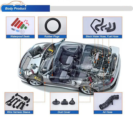 Professional Rubber Grommet Manufacturer Custom Square Or Oval Rubber Harness Grommet