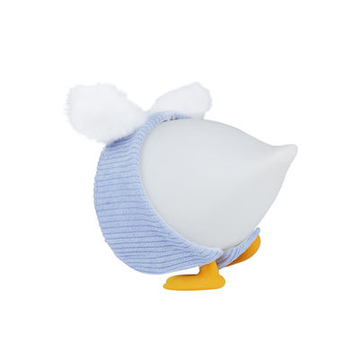 E-PURCHASING Duck Night Light Cute Animal Silicone Timing Nursery Night Light Rechargeable Table Lamp