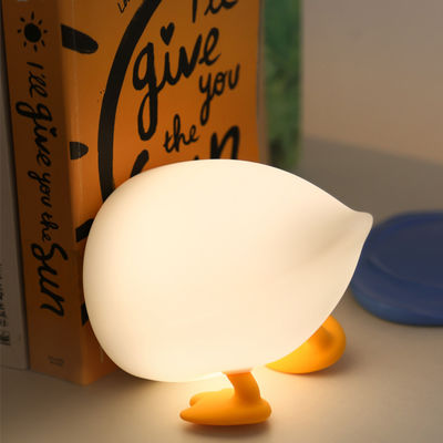 Factory direct wholesale creative cartoon silicone baby night light for easy operation for kids