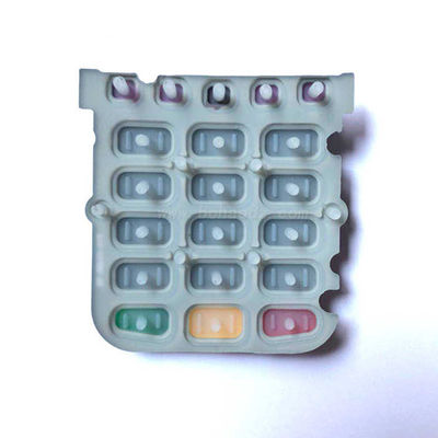 Silicon Rubber Keypad For Verifone Vx520 POS Terminal With Silk Printing Logo