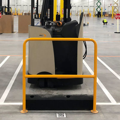 Safety Rubber Forkshield Mats Flexible Low Level Barrier Safely Stops Moving Material Handling Vehicles