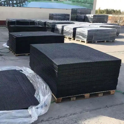 American Floor Mats Horse Stable Mats Heavy Duty Stall Mats Durable Rubber Flooring Solid Black 1/2" Thick 4' X 6' Mat