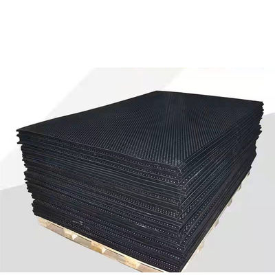4' X 6' X 3/4" Rubber Floor Mat For Equine Stall Heaviest Duty Indestructible Non Slip Smooth Diamond Surface