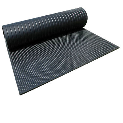4' X 6' X 3/4" Rubber Floor Mat For Equine Stall Heaviest Duty Indestructible Non Slip Smooth Diamond Surface