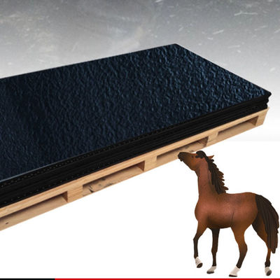 Rubber Horse Stall Mats Horse Farm Shock Absorbing Floor Pig Farm Animal Farm Mute Anti-Slip Wear-Resistant
