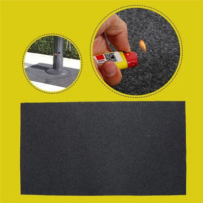 124 X 75cm Fireproof Heat Resistant Rubber Floor Mats For Horse Stalls 100% Polyester Non Woven Fabric Compound EPDM