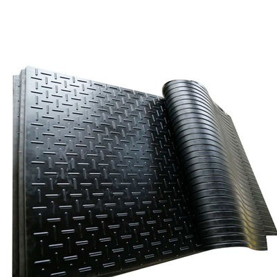 Wear Resistant Horse Rubber Stall Mats 15mm Or Custom Size Temporary Road Mats Colorful Ground Protection Road Mat