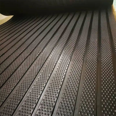 Dustproof Horse Rubber Stall Mats For Manure Scraper In Dairy Cow And Horse Farming