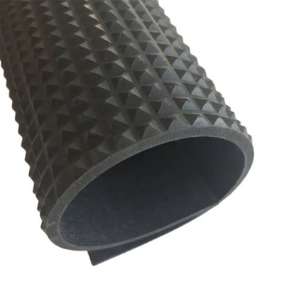 Factory Checker Plate Pyramid Pattern Horse Stable Rubber Mat