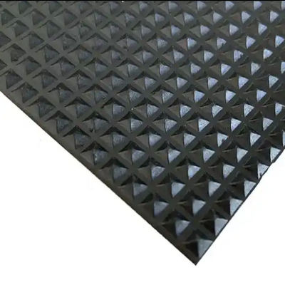Factory Checker Plate Pyramid Pattern Horse Stable Rubber Mat