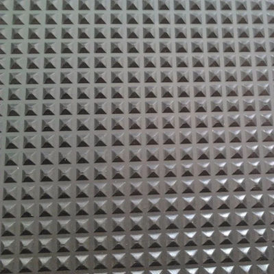 Factory Checker Plate Pyramid Pattern Horse Stable Rubber Mat
