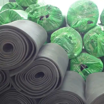 1~20mm Thickness Silicone/CR/EVA/EPDM/SBR/FKM Natural Rubber Foam Sheet Roll For Horse Stall