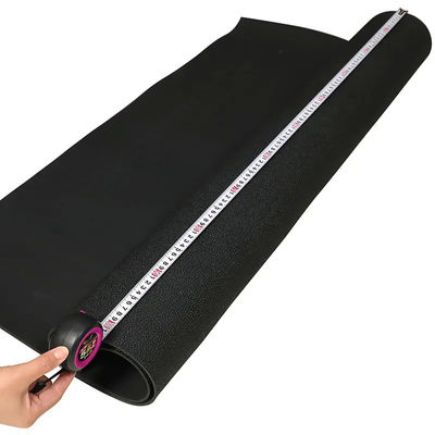 3mm-6mm Anti-Slip Fine Ribbed Rolls Rubber Sheet Rubber Stable Mats For Horse Stable