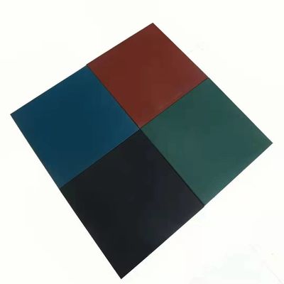 40*40*5cm Non-Toxic Stable Rubber Floor Mat Stall Rubber Flooring In High Density Rubber Flooring For Equestrian Area