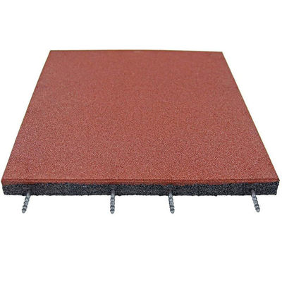 Interlocking Horse Stable Rubber Tiles 20" X 20" X 1 3/4”45mm Thick For Stable