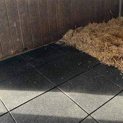 Ultra Durable Flooring Rubber Horse Stable Mats Anti Slip UV Resistant Surface For All Weather Use