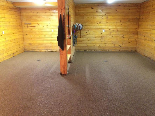 Horse Cow Mats Black Solid Waterproof Moisture Resistant Horse Stable Mats
