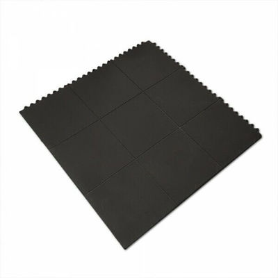 Interlocking Rubber Horse Stable Mats Floor Tiles 90cm X 90cm X 14mm And Edge Strips