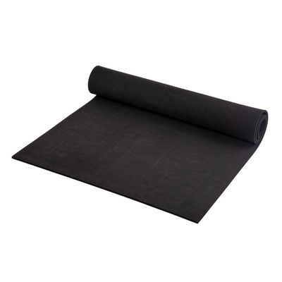 Black Flexible Durable Fireproof Shock Absorption 1m Width 2m Length Rubber Stable Wall Mats