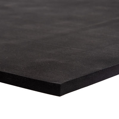 Black Flexible Durable Fireproof Shock Absorption 1m Width 2m Length Rubber Stable Wall Mats