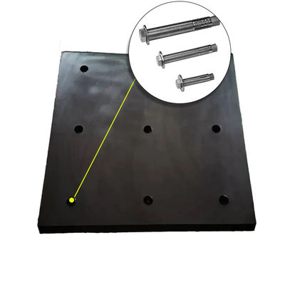 1000 X 500 X 25 / 30mm Pool Stable Wall Mats Rubber Cushioned Rubber Floor Mats