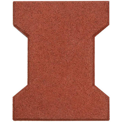 Anti Slip Horse Stable Floors Driveway Dog Bone Recycled Rubber Flooring Tile Paver For Horse Walkers