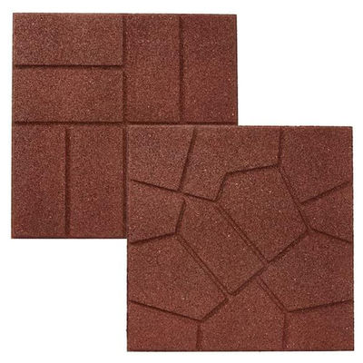 Non-Slip Rubber Floor Mat Safety Mat Rubber Floor For Horse Racecourse Access Outdoor Rubber Floor Tile