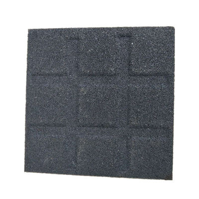 Outdoor Recycled Rubber Flooring Tiles Horse Stable Mats Rubber Mats For Equine Gray Color
