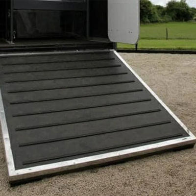Horse Box Trailer Ramp Mat 2.1m X2.4m (7foot X 8foot) Rubber Trailer Mats