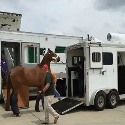 Anti-Slip Griptop Mat Cloth Backing Reinforced Horse Trailer Ramp Rubber Mat Horse Trailer Ramp