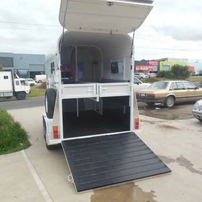 1.55m width 1.75m Length Horse equipment 14mm horse trailer ramp rubber mats