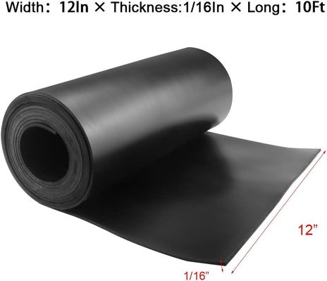 Soundproof Horse Trailer Ramp Mat Horse Trailer Rubber Sheet Rolls 1/16" Thick X 12" Wide X 47" Long