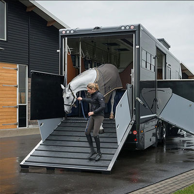 how much does it cost to add a ramp to a horse trailer and horse trailer ramp mat replacement