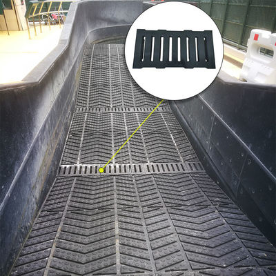 Anti-Slip 600mm Manhole Rubber Cover mats With High Quality Sidewalk Drain Grate