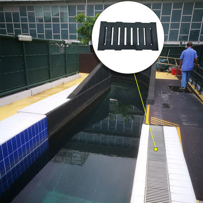 Anti-Slip 600mm Manhole Rubber Cover mats With High Quality Sidewalk Drain Grate