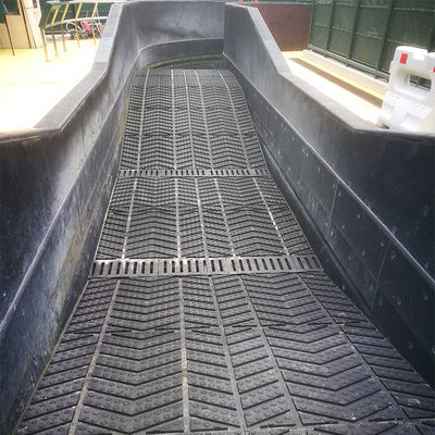 Cushion Rubber Mats Protect Your Horse To Injure 800*200*20mm Embedded With 5 Mm/4 Mm Steel Plate