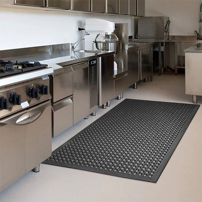 Rubber Kitchen Mats Anti-Fatigue Floor Mat New Bar Floor Mats Commercial Heavy Duty Red Rubbe Out Door Mat 36" X 60"