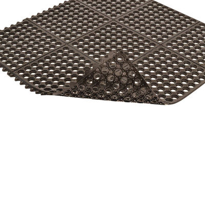 Drainable Rubber Honeycomb Mat Anti Slip Rubber Mats For Horse Solariums And Washdown Area