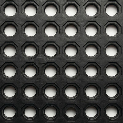 Drainable Rubber Honeycomb Mat Anti Slip Rubber Mats For Horse Solariums And Washdown Area
