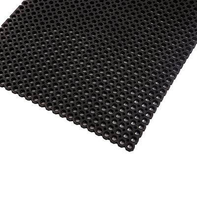 Anti Fatigue Drainage Mat Anti Slip Rubber Mats Rubber Hollow Mats 3' X 3' Inch Black Color For Horse Grooming Area