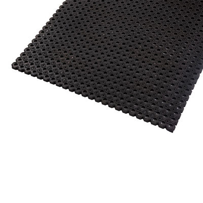 Anti Fatigue Drainage Mat Anti Slip Rubber Mats Rubber Hollow Mats 3' X 3' Inch Black Color For Horse Grooming Area