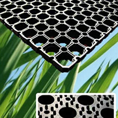 1.5m X 1m X 23mm Gateway Grass Washable Horse Rubber Mats For Gateway