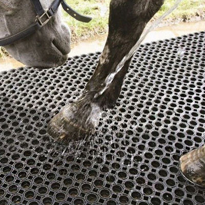 1.5m X 1m X 23mm Gateway Grass Washable Horse Rubber Mats For Gateway