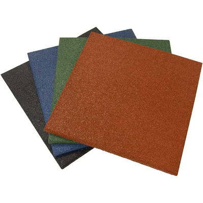 E-Purchasing Eco-Sport Interlocking Tiles Outdoor Rubber Flooring -500x500mm - 4 Pack, 66 SQR/Ft Coverage - Coal