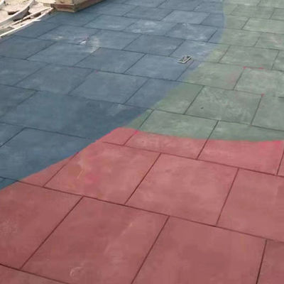 E-Purchasing Eco-Sport Interlocking Tiles Outdoor Rubber Flooring -500x500mm - 4 Pack, 66 SQR/Ft Coverage - Coal